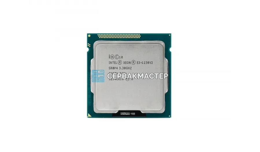 Процессор Intel Xeon E3 1230v2 4c/8t LGA1155, 3.3-3.7GHz, 69W — купить в СервакМастер
