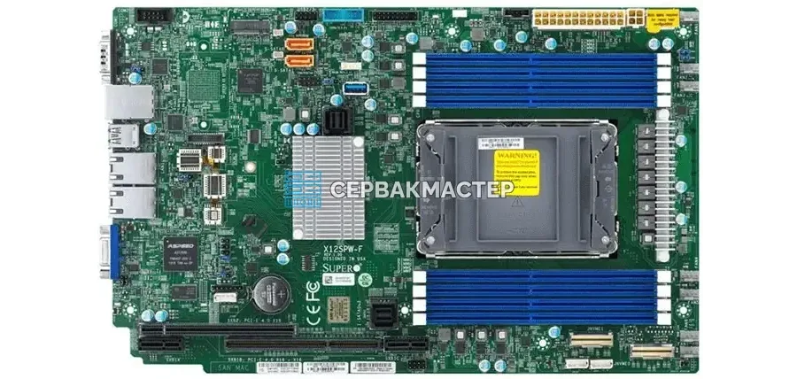 Материнская плата Supermicro X13SCL-IF (Mini-ITX, LGA1700, 2 DIMM, DDR5) — купить в СервакМастер [MBD-X13SCL-IF]