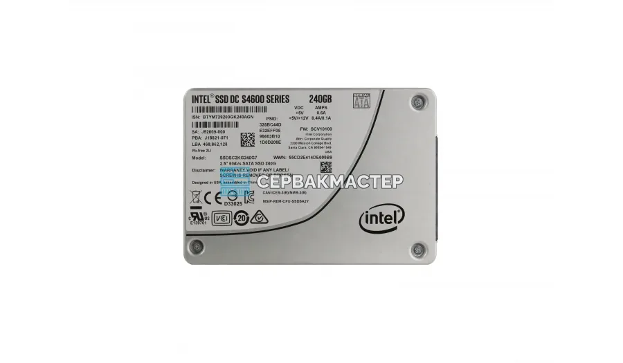 SSD-накопитель Micron 5300 PRO 3.84TB 2.5" SATA 6Gb/s [MTFDDAK3T8TDS]