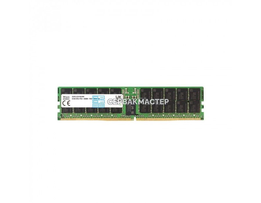 Модуль памяти SK Hynix 48GB DDR5 ECC REG 6400MHz 1Rx4 HMCGY4MHBRB489N — купить в СервакМастер