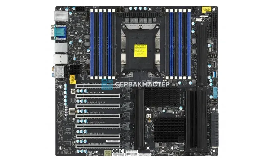 Материнская плата Supermicro X11SPA-TF (E-ATX, LGA3647, 12 DIMM) — купить в СервакМастер [MBD-X11SPA-TF]