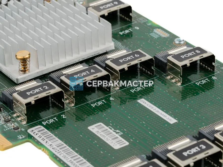 SAS-экспандер HP 12Gb/s на 8 портов SFF8087 (761879-001 / 727250-B21) — купить в СервакМастер