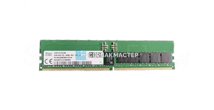 Модуль памяти Micron 128GB DDR4 ECC REG 3DS 3200MHz 8Rx4 [MTA144ASQ16G72PSZ-3S2] — купить в СервакМастер