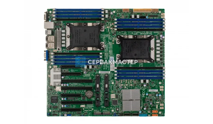 Серверная материнская плата Supermicro X11DPH-i (E-ATX, 2х LGA3647, 16 DIMM) [MBD-X11DPH-i] — купить в СервакМастер