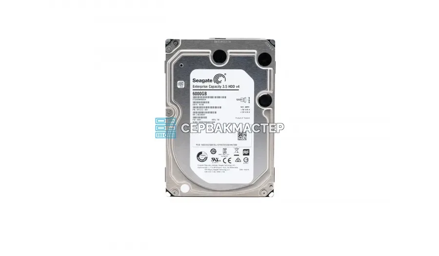 Жесткий диск Seagate Exos 7E10 6TB 3.5" SATA 6Gb/s [ST6000NM019B] — купить в СервакМастер