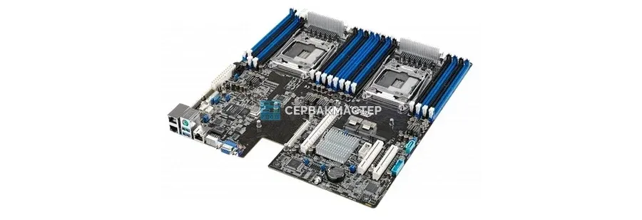 ASUS Z10PR-D16 — серверная материнская плата E-ATX на 2x LGA2011-3, 16 DIMM — купить в СервакМастер