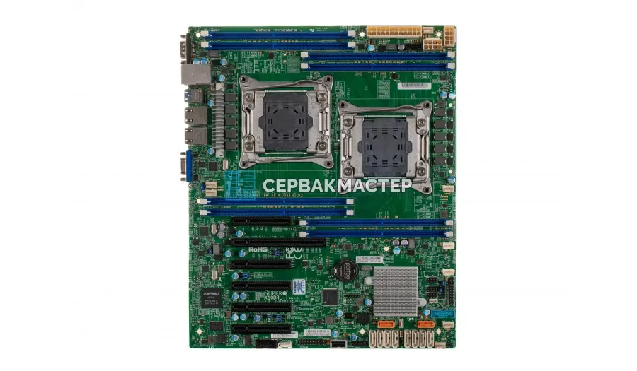 Материнская плата Supermicro X10DRL-i (ATX, 2x LGA2011-3, 8 DIMM) [MBD-X10DRL-i] — купить в СервакМастер