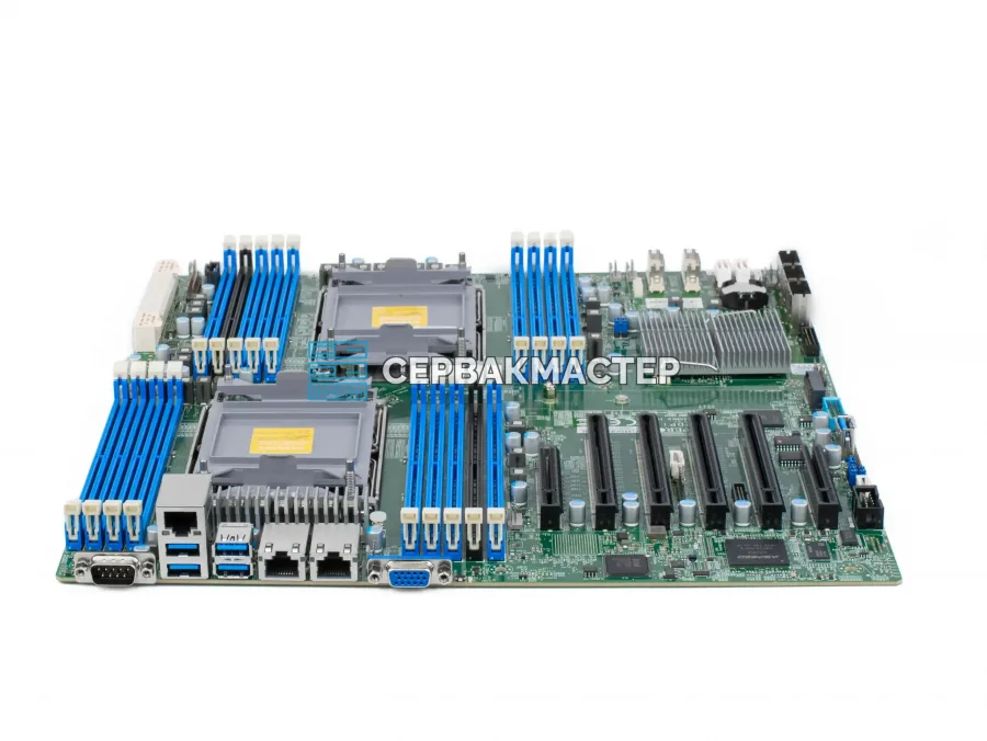Материнская плата Supermicro X12DPi-N6 (E-ATX, 2x LGA4189, 18 DIMM) [MBD-X12DPi-N6] — купить в СервакМастер
