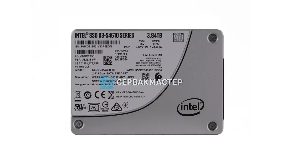 SSD-накопитель Micron 9550 MAX 25.6TB E3.S 7.5mm [MTFDLBQ25T6THB-1BK1DFCYY]
