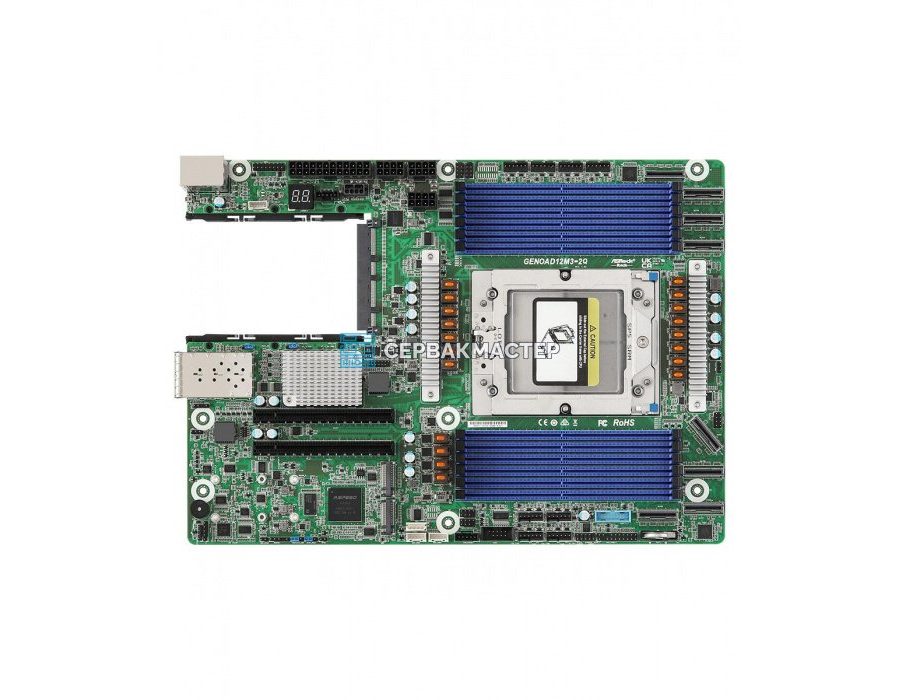Материнская плата Supermicro X13SCH-LN4F (Micro-ATX, LGA1700, 4 DIMM) [MBD-X13SCH-LN4F] — купить в СервакМастер