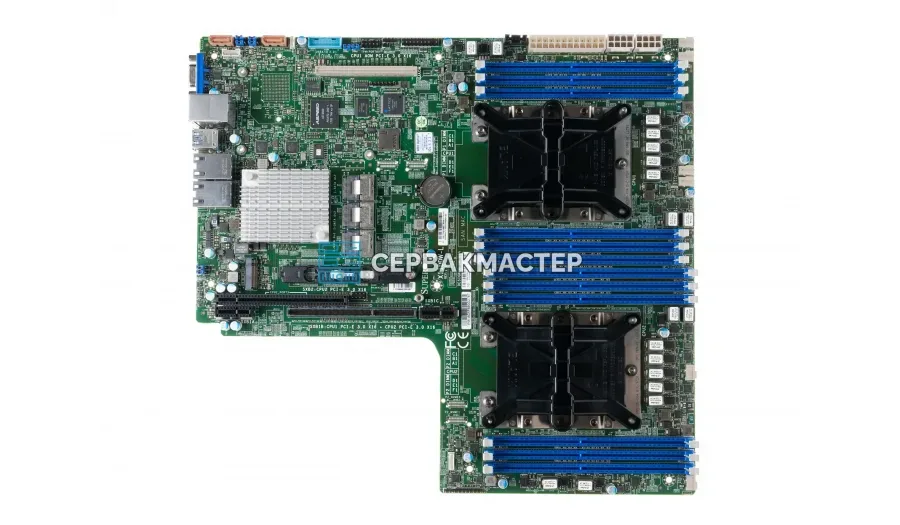 Серверная материнская плата Supermicro X12DPi-NT6 MBD-X12DPi-NT6 (2x LGA4189, 3rd Gen Intel Xeon, EATX) — купить в СервакМастер