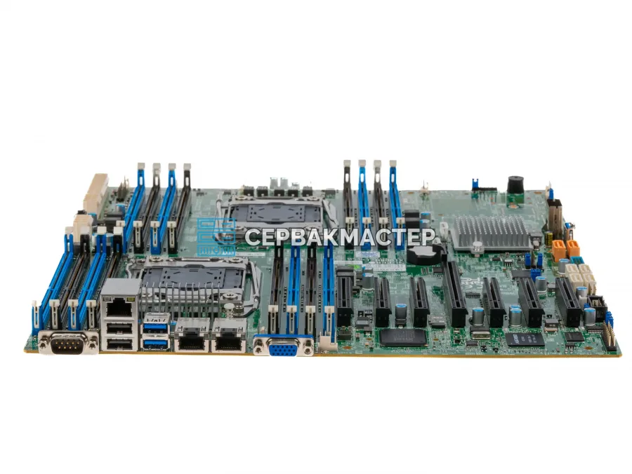 Серверная материнская плата Supermicro X10DRH-i (E-ATX, 2х LGA2011-3, 16 DIMM) [MBD-X10DRH-i] — купить в СервакМастер