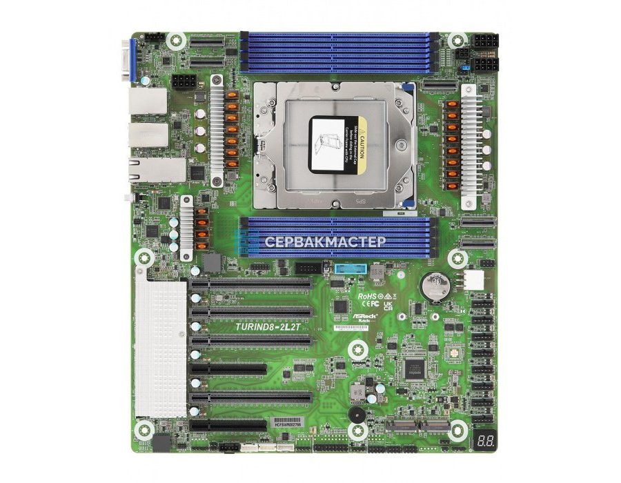 Материнская плата ASRock Rack AM5D4ID3-2T/X710 Deep mini-ITX AM5 4 DIMM DDR5 — купить в СервакМастер