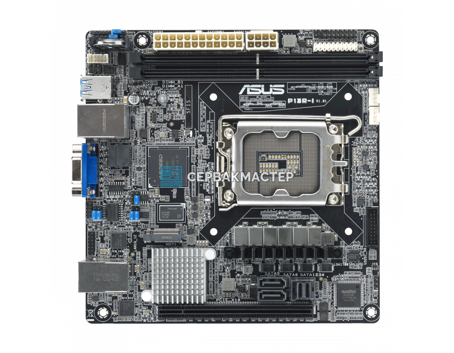 Материнская плата Supermicro X11SPA-TF (E-ATX, LGA3647, 12 DIMM) — купить в СервакМастер [MBD-X11SPA-TF]