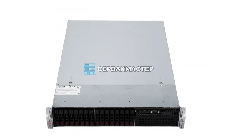 Серверный корпус Supermicro CSE-847 (4U, 24+12 LFF, 2x БП 1600W) [847BE1C-R1K28LPB]