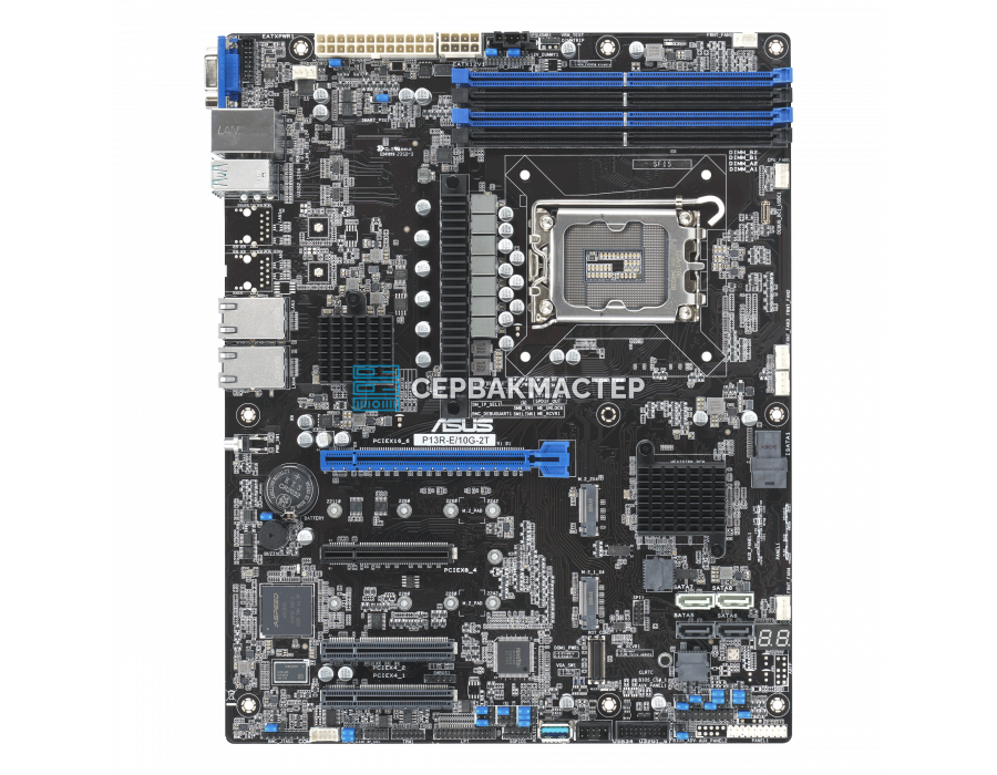 Материнская плата X13SCH-SYS MBD-X13SCH-SYS (LGA1700, Intel Xeon E-2400, MicroATX, до 128GB DDR5) — купить в СервакМастер