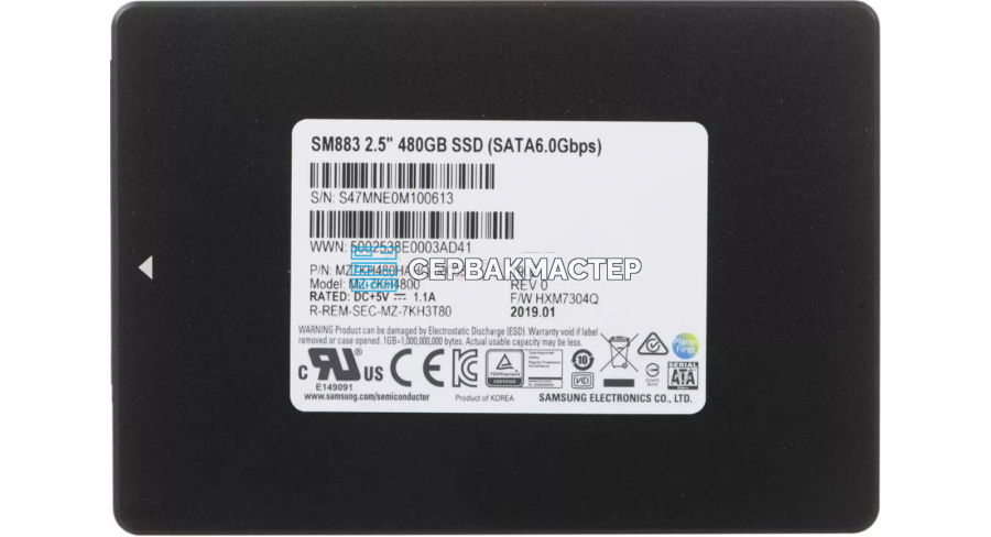 SSD-накопитель Samsung PM1725b 6.4TB HHHL [MZPLL6T4HMLA-00005]