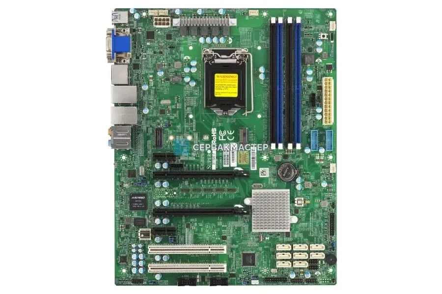 Материнская плата Supermicro X13SAV-LVDS (Mini-ITX, LGA1700, 2 DIMM) [MBD-X13SAV-LVDS] — купить в СервакМастер