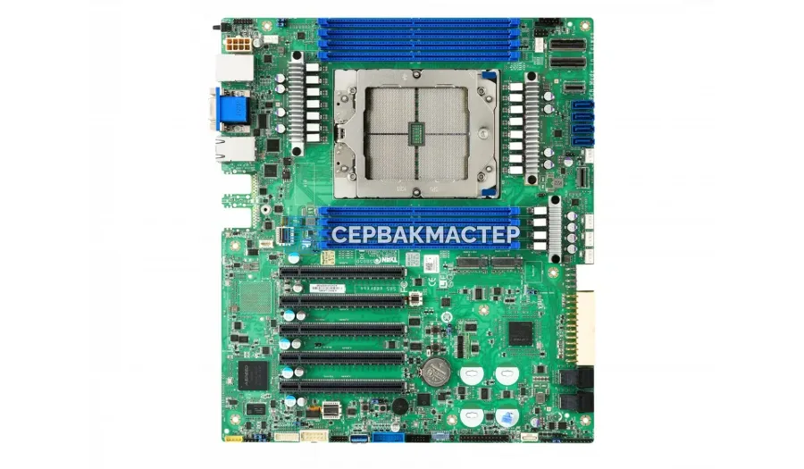 Серверная материнская плата Gigabyte MZ01-CE0 Rev 3.x на SP3 (ATX, 8 DIMM) — купить в СервакМастер