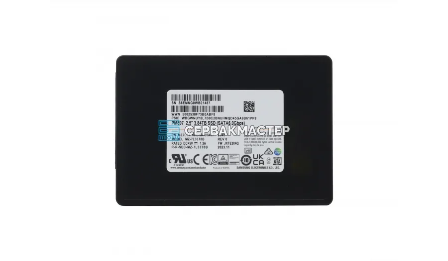 SSD-накопитель Solidigm D3-S4620 960GB 2.5" 6Gb/s [SSDSC2KG960GZ1Z]