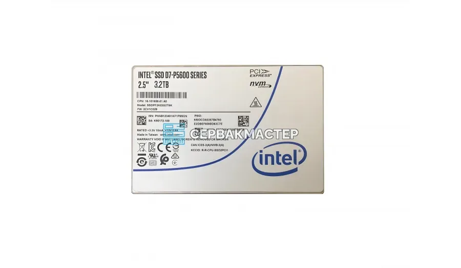 SSD-накопитель Kioxia XD8 1.92TB E1.S 15mm [KXD81RJ91T92]