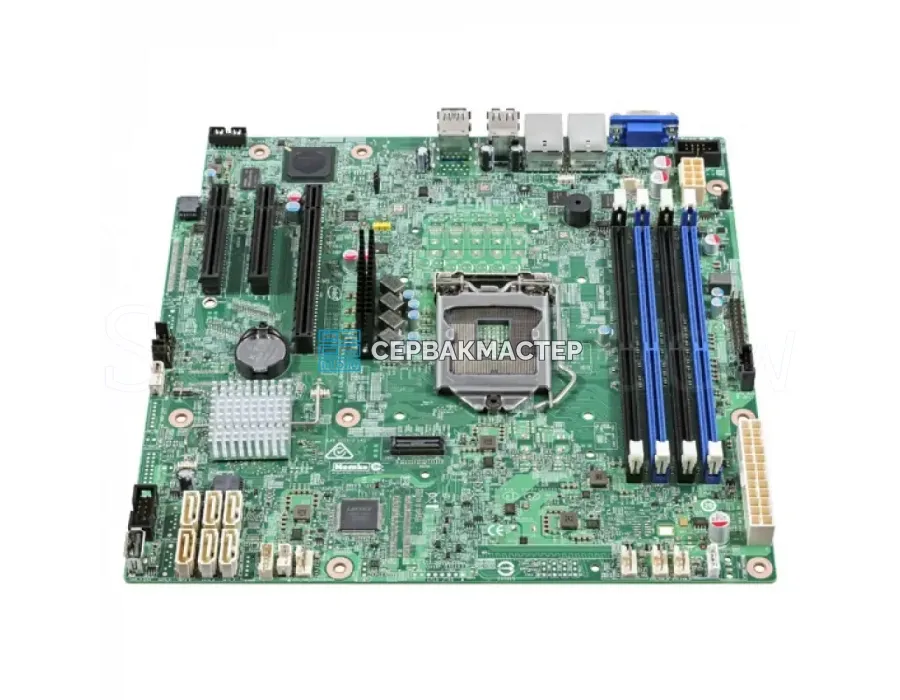 Материнская плата Intel Server Board S1200SPS (Micro-ATX, LGA1151, 4 DIMM) — купить в СервакМастер