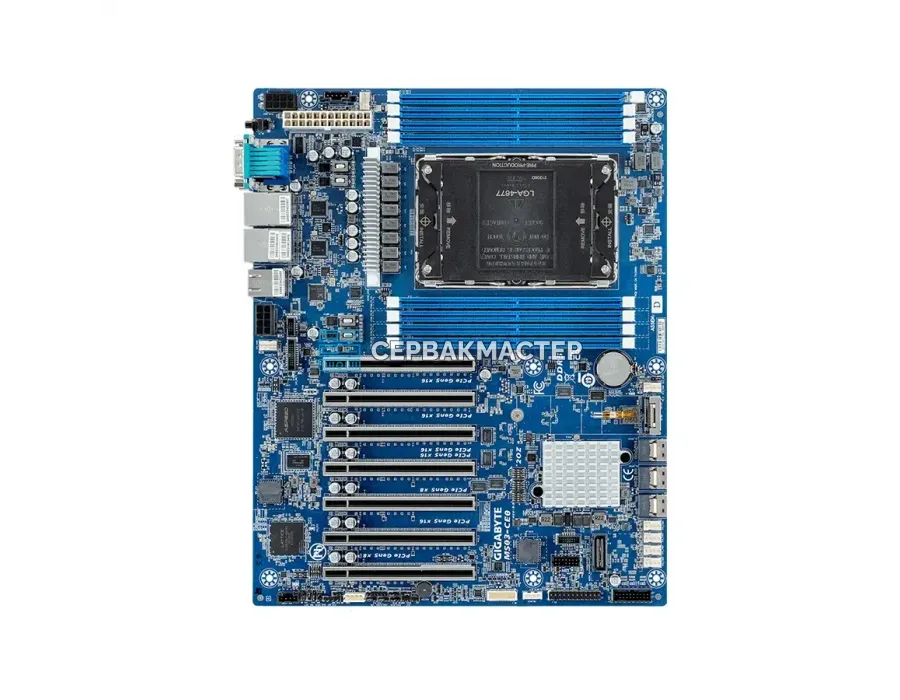 Серверная материнская плата Gigabyte MP72-HB0 Rev 3.0 (E-ATX, 2x LGA4926, 16 DIMM) — купить в СервакМастер