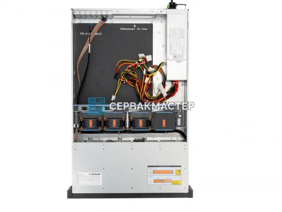 Серверный корпус Gooxi RMC2112-695-HSE (2U, 12 LFF, 2x БП 1300W)