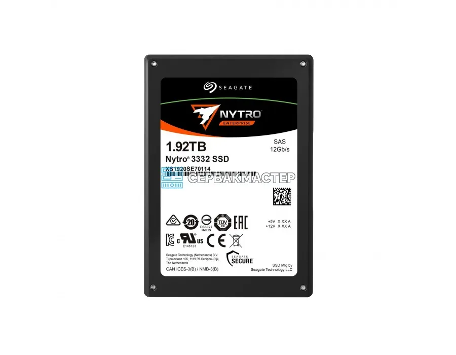 SSD-накопитель Samsung PM1653a 4TB SAS 24Gb/s [MZILG3T8HFLT-01AW7]