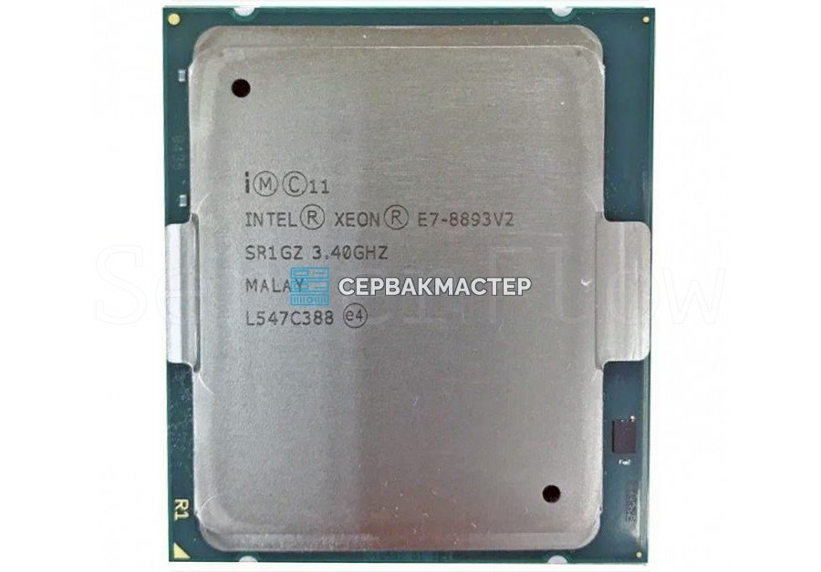 Intel Xeon E7-8893v2 (SR1GZ, 6c/12t, 3.4-3.7GHz, LGA2011, 155W) — купить в СервакМастер