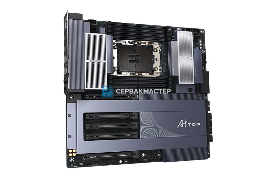 Материнская плата GIGABYTE W790 AI TOP (E-ATX, LGA4677, 8 DIMM) — купить в СервакМастер