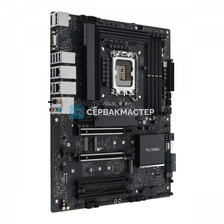 ASUS Pro WS W680-ACE IPMI: серверная плата ATX LGA1700, 4 DIMM — купить в СервакМастер