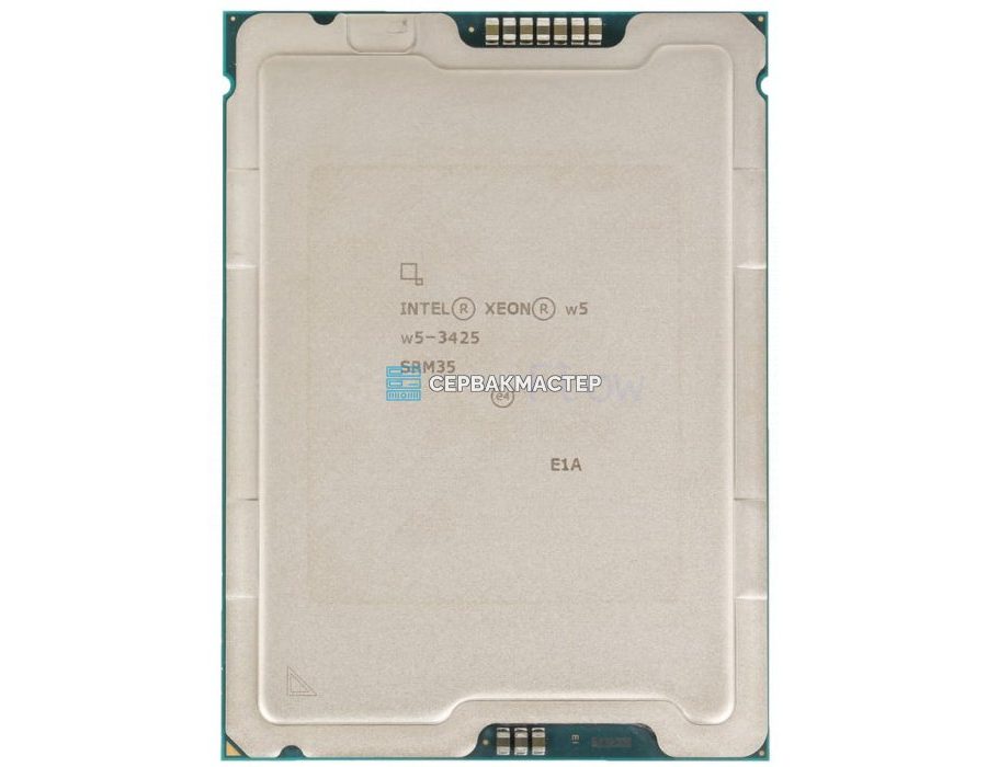 Процессор Intel Xeon w5-3425 (12c/24t, 3.2GHz-4.6GHz, 270W)
