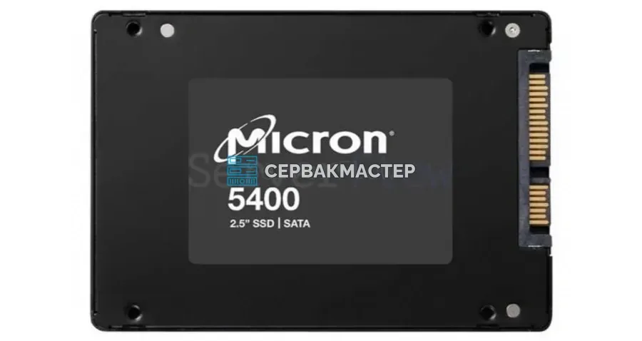 SSD-накопитель Micron 5400 PRO 7.68TB 2.5" 6Gb/s [MTFDDAK7T6TGA-1BC1ZTAYY]