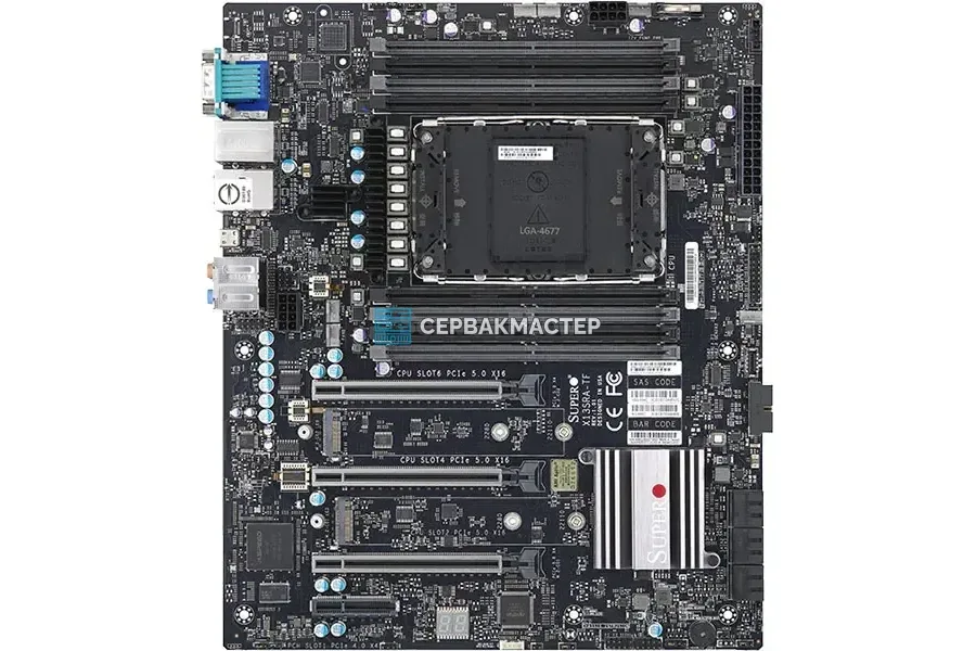 Материнская плата Supermicro X13SRA-TF CEB LGA4677 8 DIMM MBD-X13SRA-TF — купить в СервакМастер