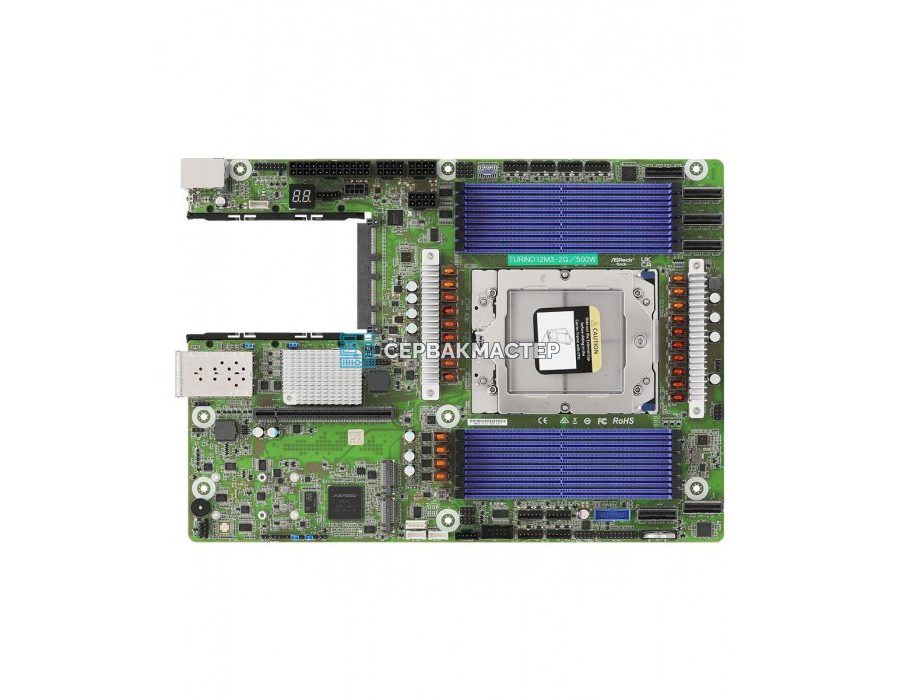 Материнская плата Supermicro X12SPZ-SPLN6F (Micro-ATX, LGA4189, 8 DIMM, 2x25GbE) [MBD-X12SPZ-SPLN6F] — купить в СервакМастер