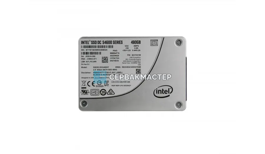 Серверный SSD Samsung (DELL) PM1643a SAS 12gb/s 3.84TB [MZ-ILT3T8C]