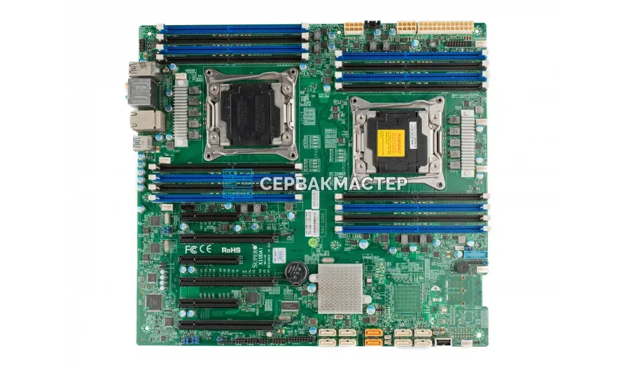 Материнская плата Supermicro X12DPi-N6 (E-ATX, 2x LGA4189, 18 DIMM) [MBD-X12DPi-N6] — купить в СервакМастер