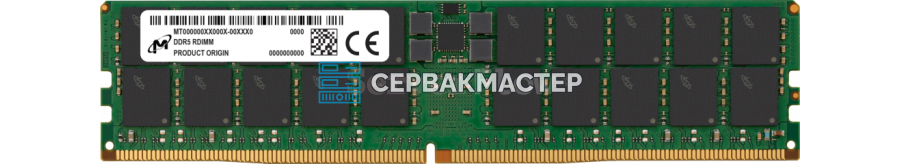 Серверная память Micron 96GB DDR5 ECC REG 5600MHz 2Rx4 (MTC40F204WS1RC56B) — купить в СервакМастер