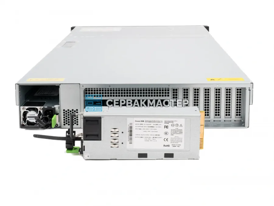 Серверный корпус Gooxi RMC2112-695-NV (2U 12 LFF, 2x БП 1300W) (NVMe)