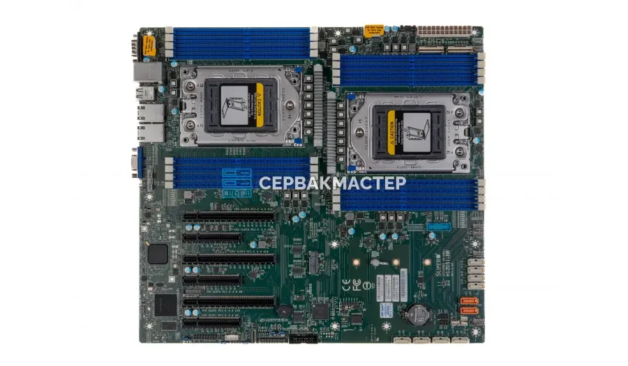 Материнская плата Supermicro X12DPi-N6 (E-ATX, 2x LGA4189, 18 DIMM) [MBD-X12DPi-N6] — купить в СервакМастер