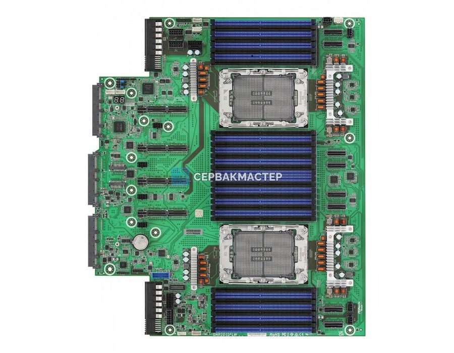 Серверная материнская плата Intel Server Board S2600JF Family (Custom 6.42" x 17.7", LGA2011, 8 DIMM) — купить в СервакМастер