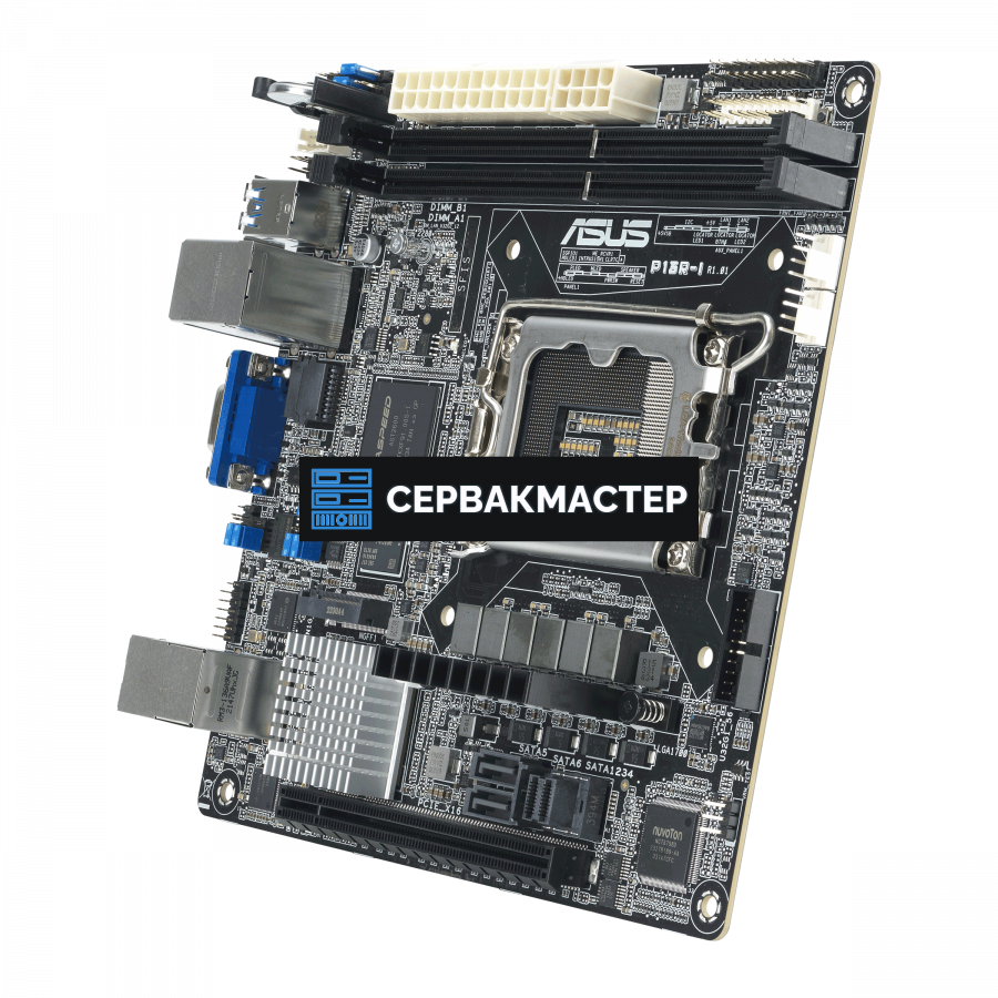 Материнская плата ASUS P13R-I Mini-ITX LGA1700 2 DIMM P13R-I — купить в СервакМастер