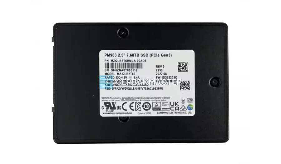 SSD-накопитель Micron 7450 MAX 800GB M2 [MTFDKBA800TFS-1BC1ZABYY]