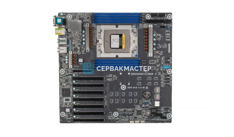 Серверная материнская плата Supermicro X12DPG-QBT6 2x LGA4189, 16 DIMM, Proprietary 15.12" x 13.2" [MBD-X12DPG-QBT6] — купить в СервакМастер