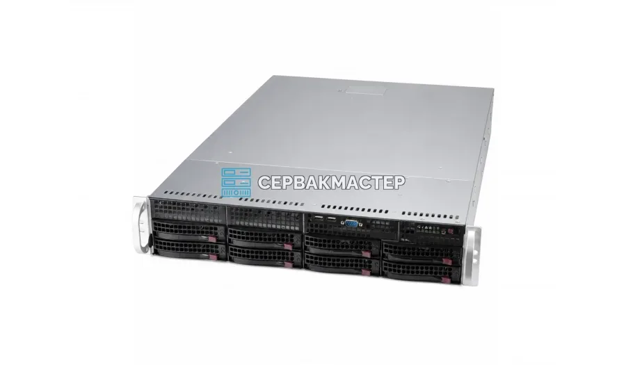 Серверный корпус Gooxi RMC2112-695-NV (2U 12 LFF, 2x БП 1300W) (NVMe)