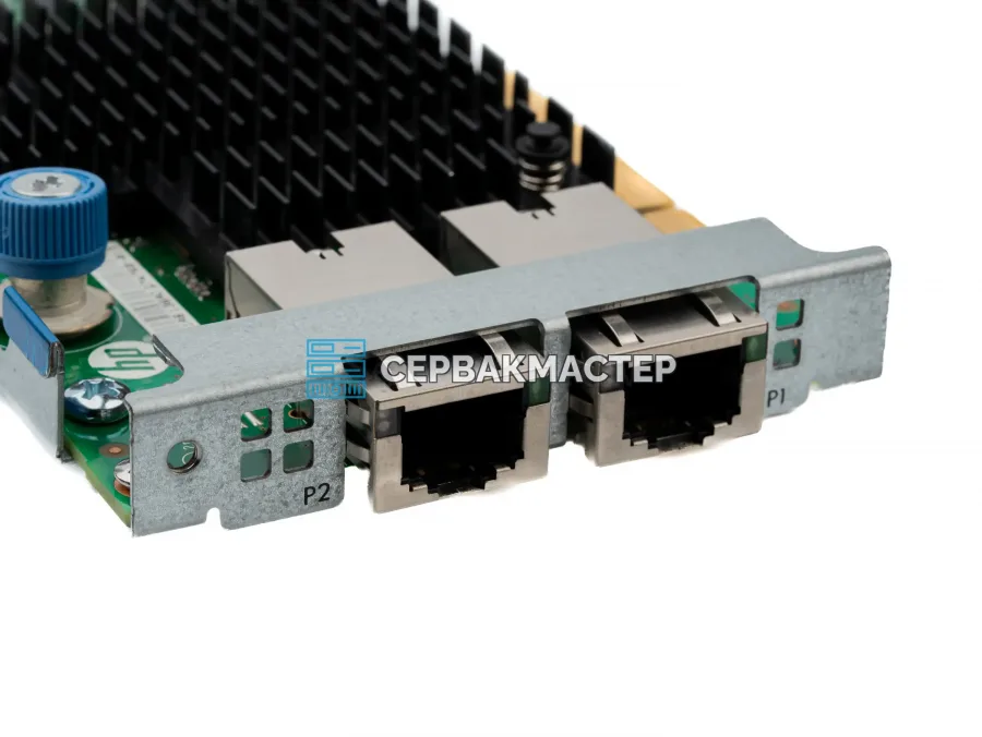Сетевой адаптер HP FlexibleLOM 561FLR-T [701525-001], 2x10Gb RJ45 — купить в СервакМастер