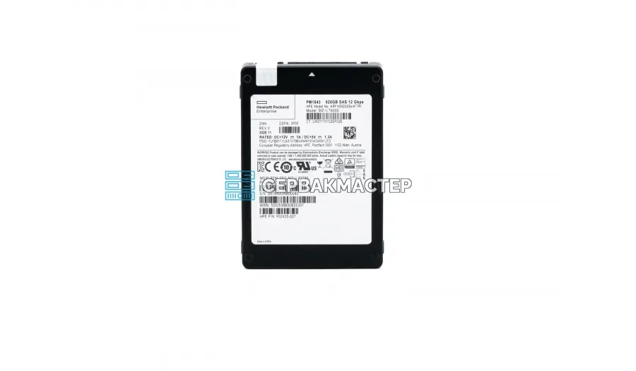 SSD-накопитель HPE 800GB 2.5" SAS 12Gb/s [EO000800JXBFL]