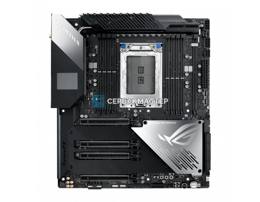 Серверная материнская плата ASUS Z13PE-D16 E-ATX, 2x LGA4677, 16 DIMM — купить в СервакМастер