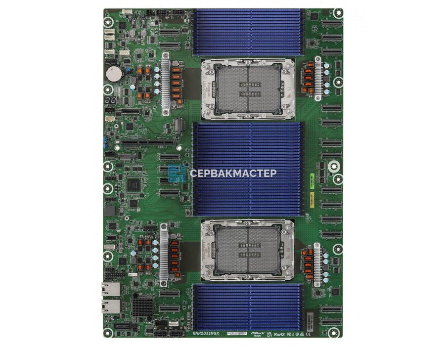 Серверная плата Supermicro H14SSL-NT на сокет SP5, ATX, 12x DIMM DDR5 [MBD-H14SSL-NT-B] — купить в СервакМастер